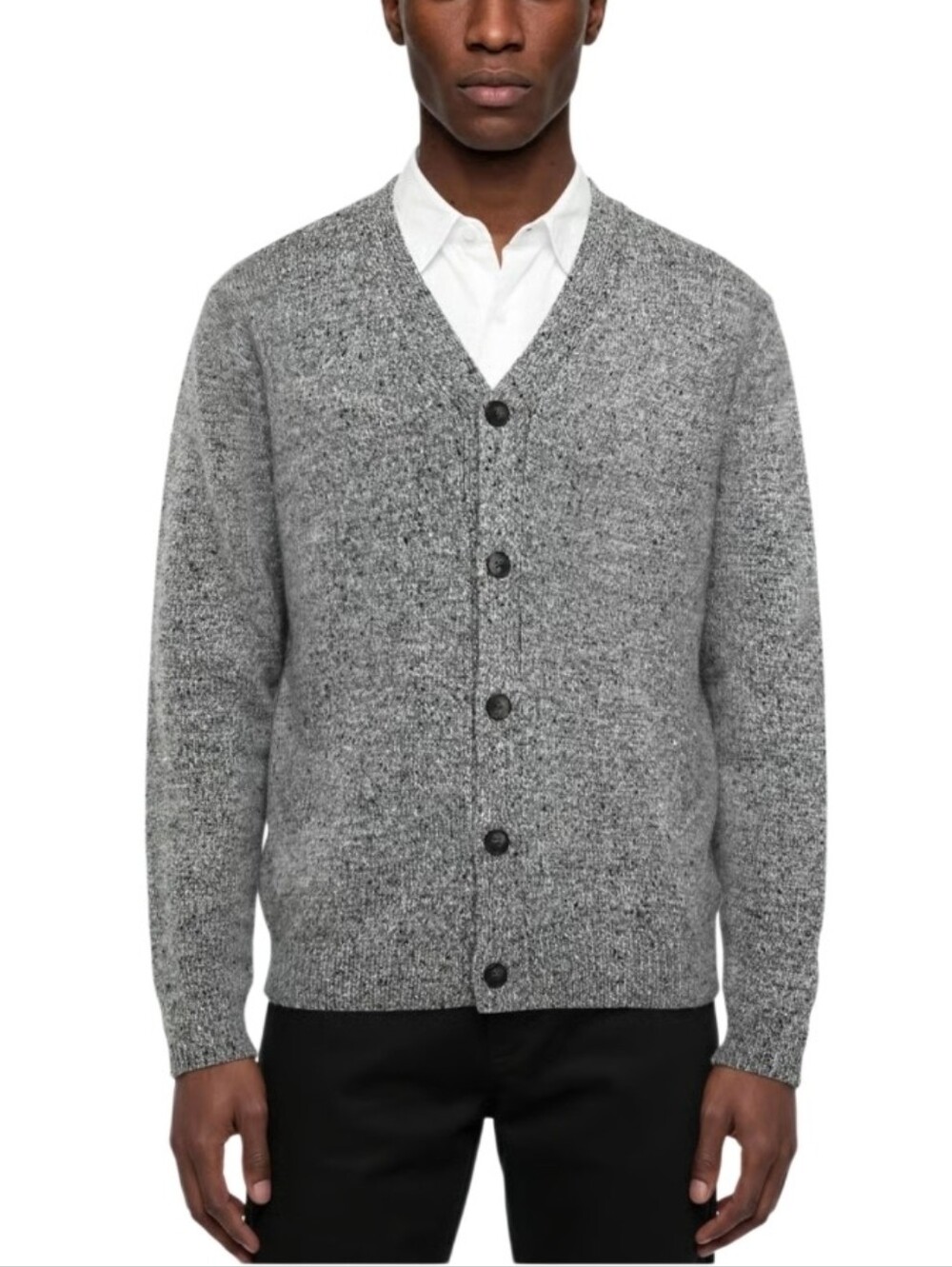 Banana Republic ITALIAN Yarn Wool V-Neck Cardigan Sweater